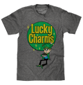 Lucky Charms Retro Logo T-Shirt - Gray