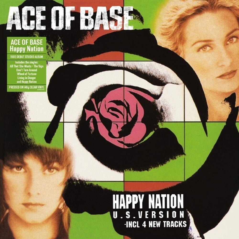Ace Of Base - Happy Nation [140-Gram Clear Vinyl] Vinyl Record