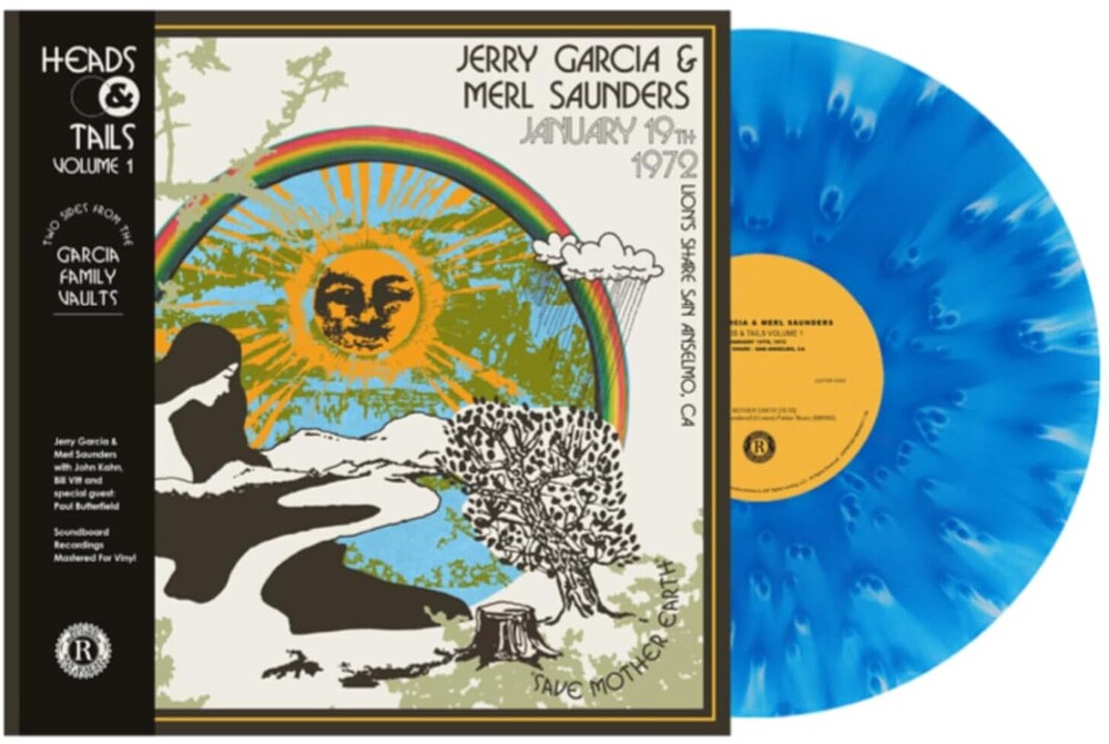 Jerry Garcia Band - Heads & Tails Vol. 1 [Cloudy Blue LP] Vinyl Record