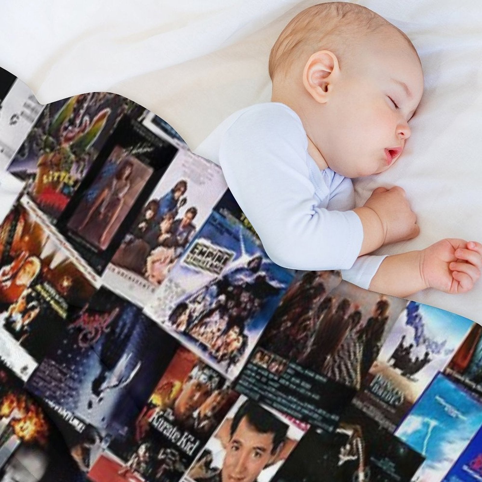 1980s Movie Posters Throw Blanket