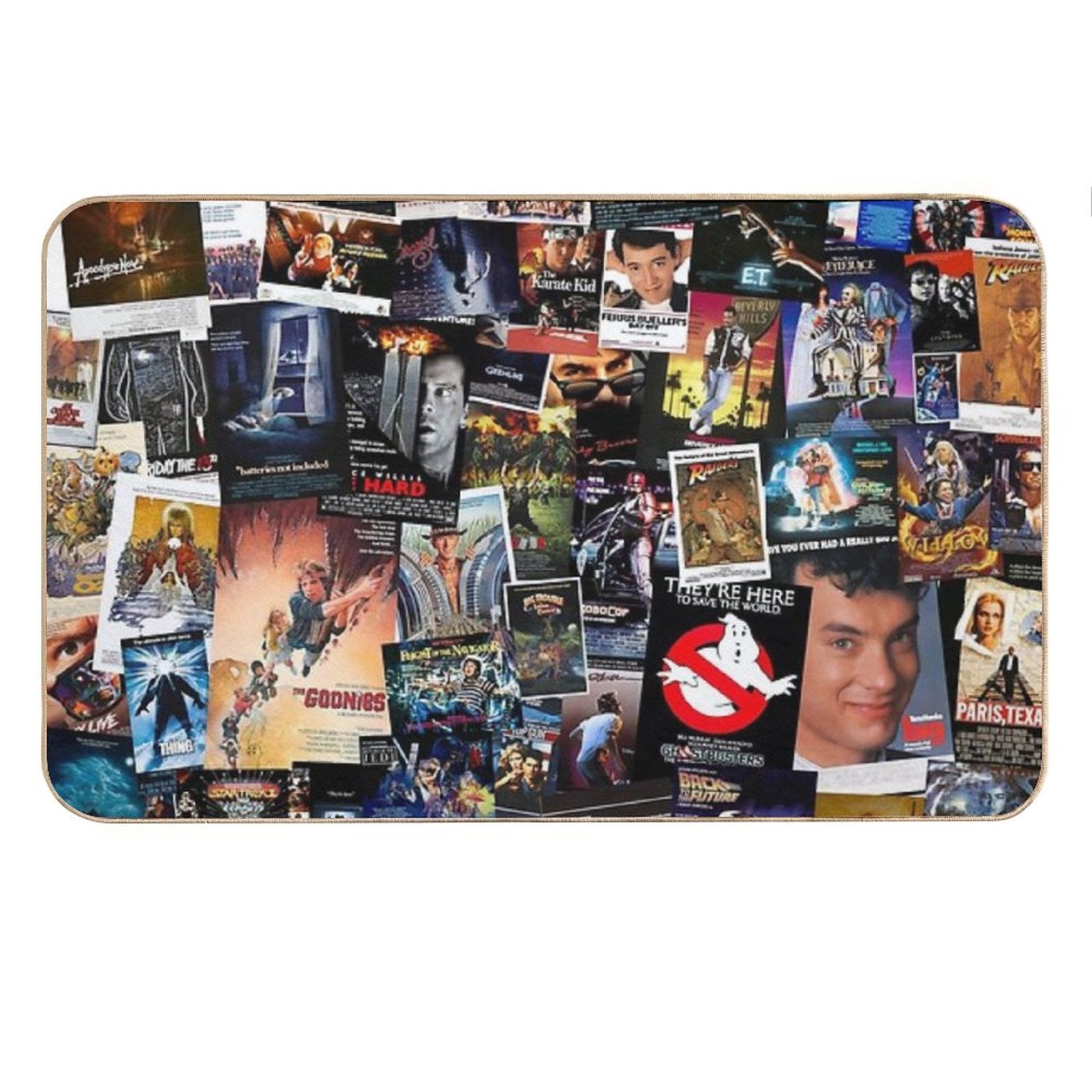 1980s Movie Posters Bath Mat