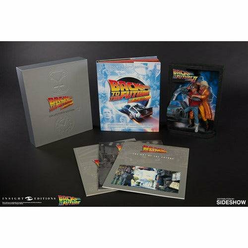 Back to the Future: The Ultimate Visual History Collector's Edition Hardcover book with Sculpted Movie Poster [2017]