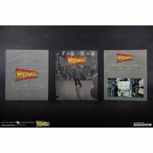 Back to the Future: The Ultimate Visual History Collector's Edition Hardcover book with Sculpted Movie Poster [2017]