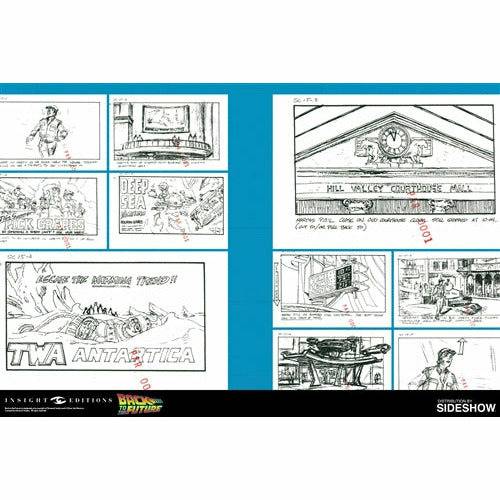 Back to the Future: The Ultimate Visual History Collector's Edition Hardcover book with Sculpted Movie Poster [2017]