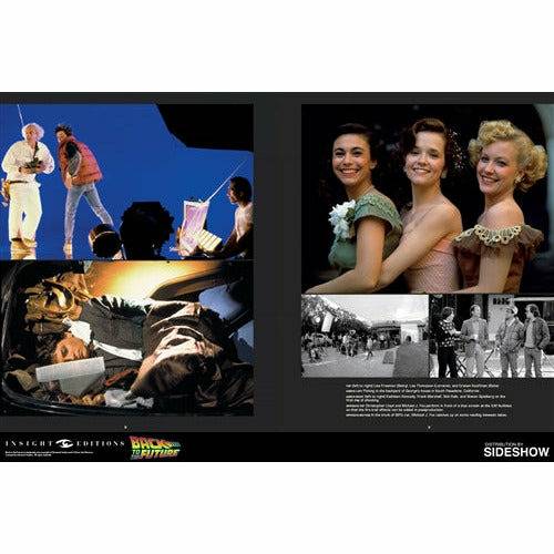 Back to the Future: The Ultimate Visual History Collector's Edition Hardcover book with Sculpted Movie Poster [2017]