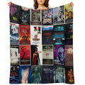 Stephen King Movie Posters Collection Eco-conscious Throw Blanket