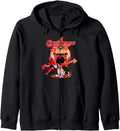 A Christmas Story Classic Movie Distressed Poster Zip Hoodie