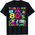 This Is My 80s Costume 80's style Eighties Retro Party T-Shirt