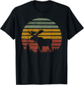 Moose Retro Vintage 80s Funny Moose Lover Gift Animals Lover T-Shirt