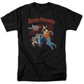 Dc Super Running Mens T Shirt Black Officially Licensed