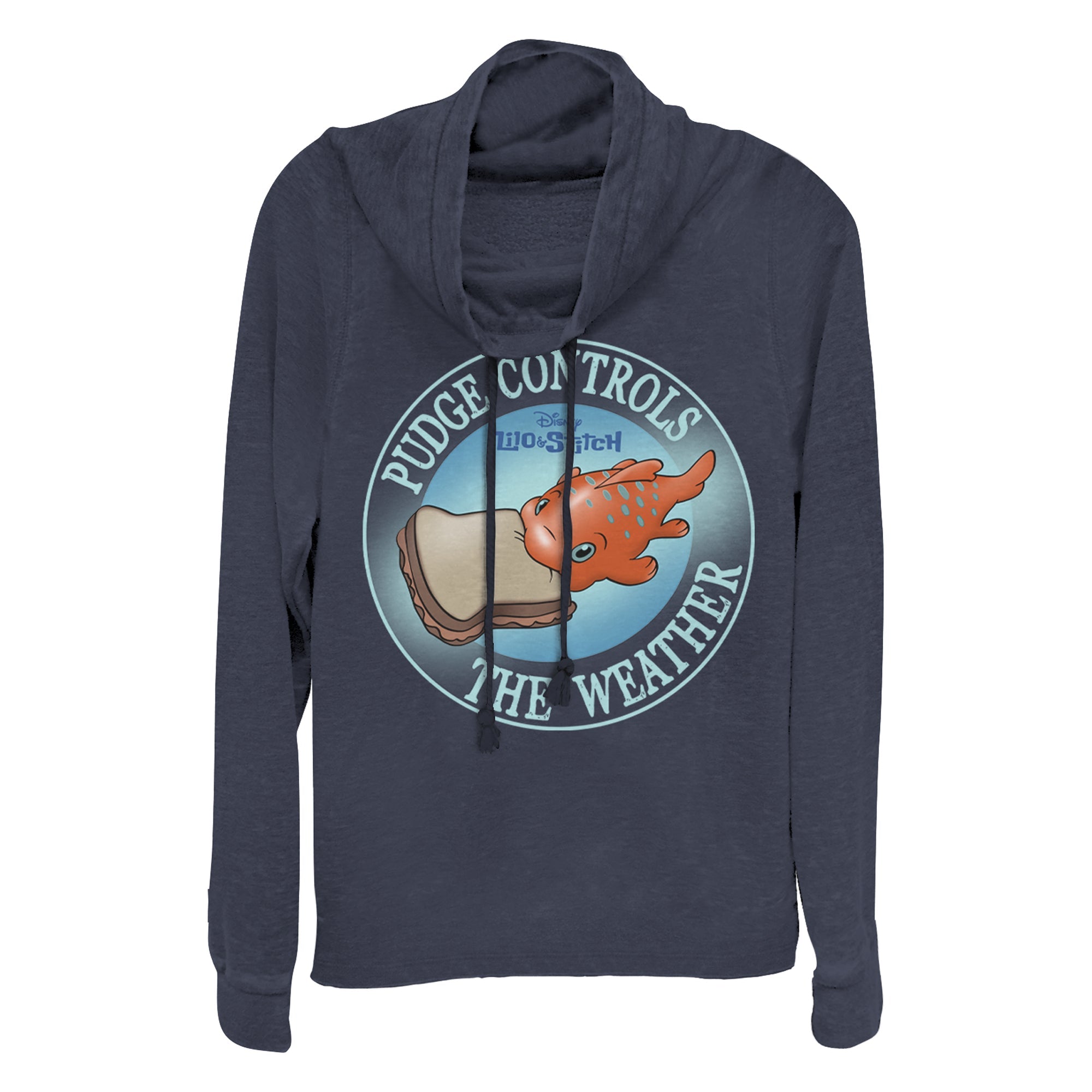 Disney Pudge Weather Juniors Cowl Neck