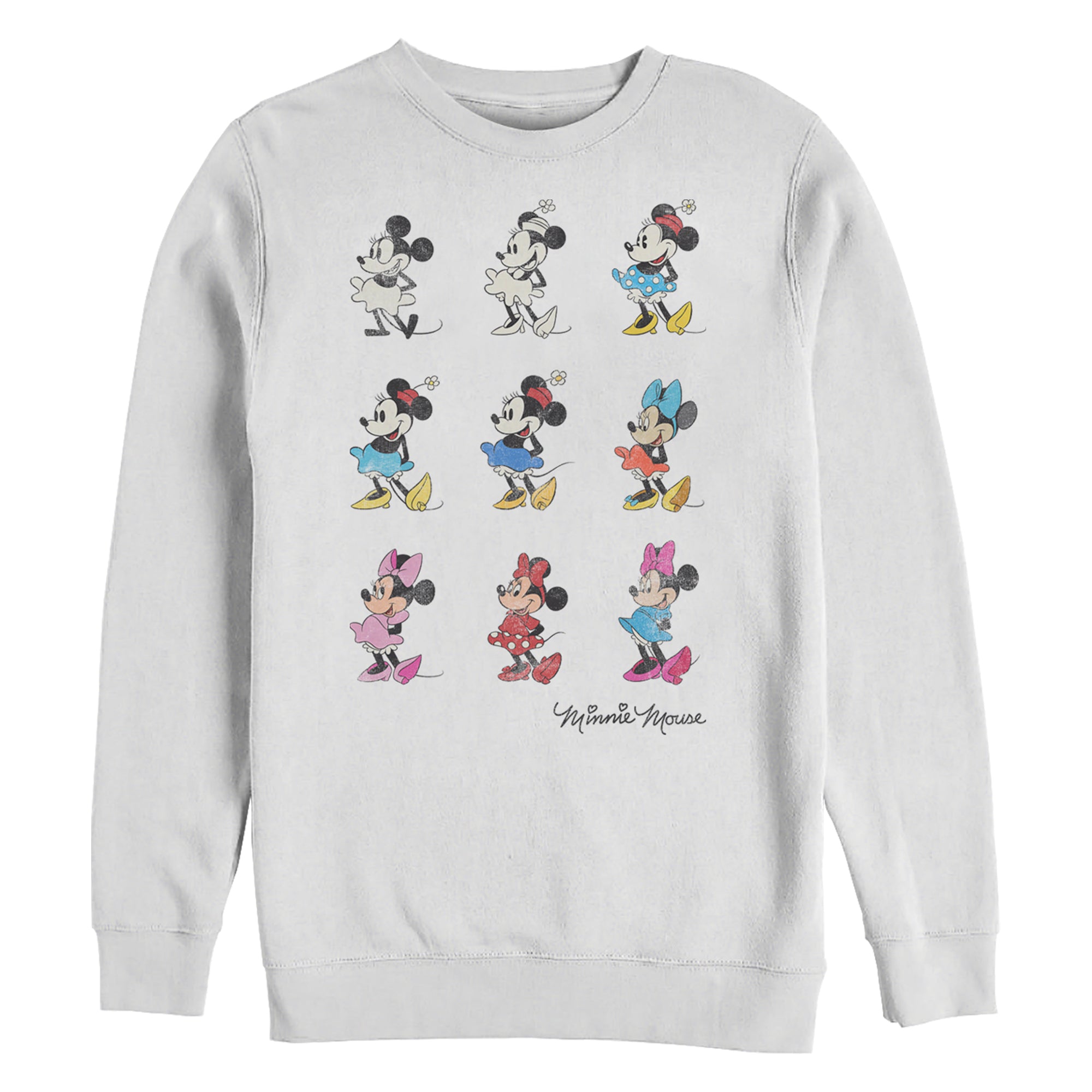 Disney Minnie Evolution Mens Sweatshirt