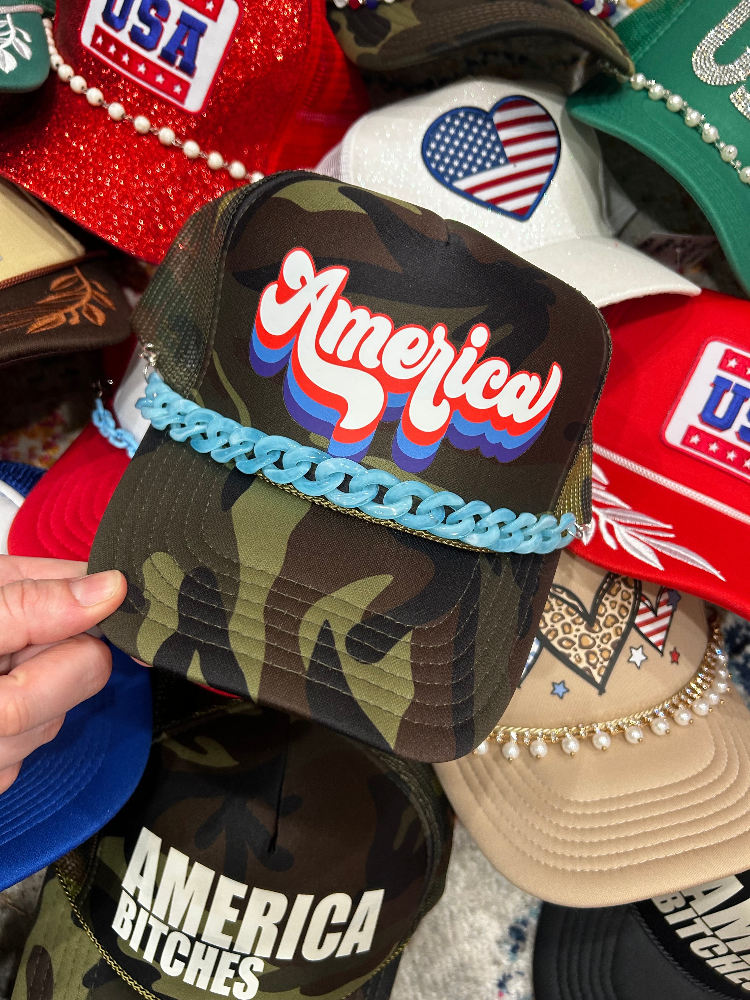 Retro America Trucker Hat