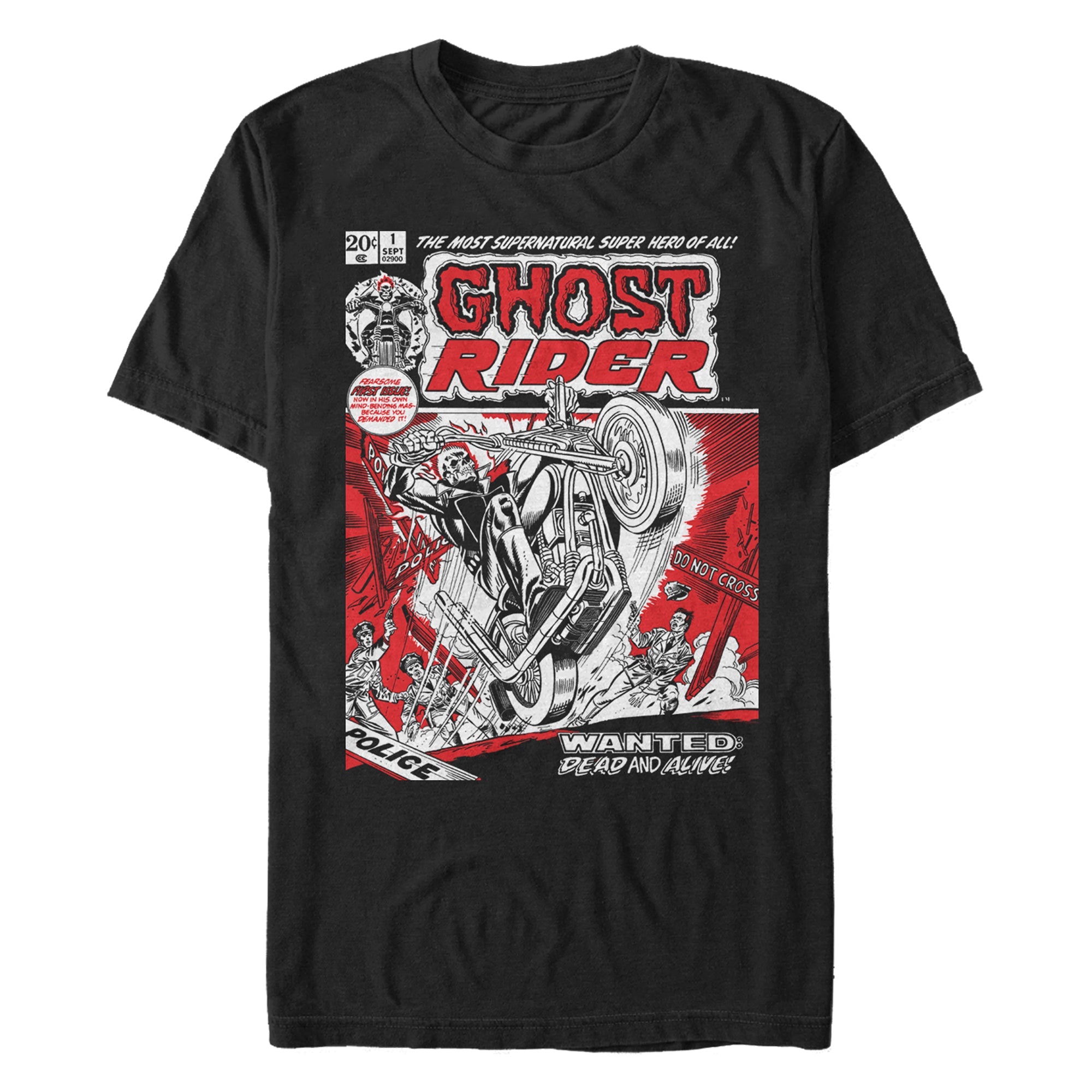 Marvel Rider One Mens T Shirt