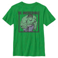Marvel Hulk Be Incredible Boys Kids T Shirt