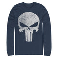 Marvel Punisher Distresskull Long Sleeve Mens T Shirt