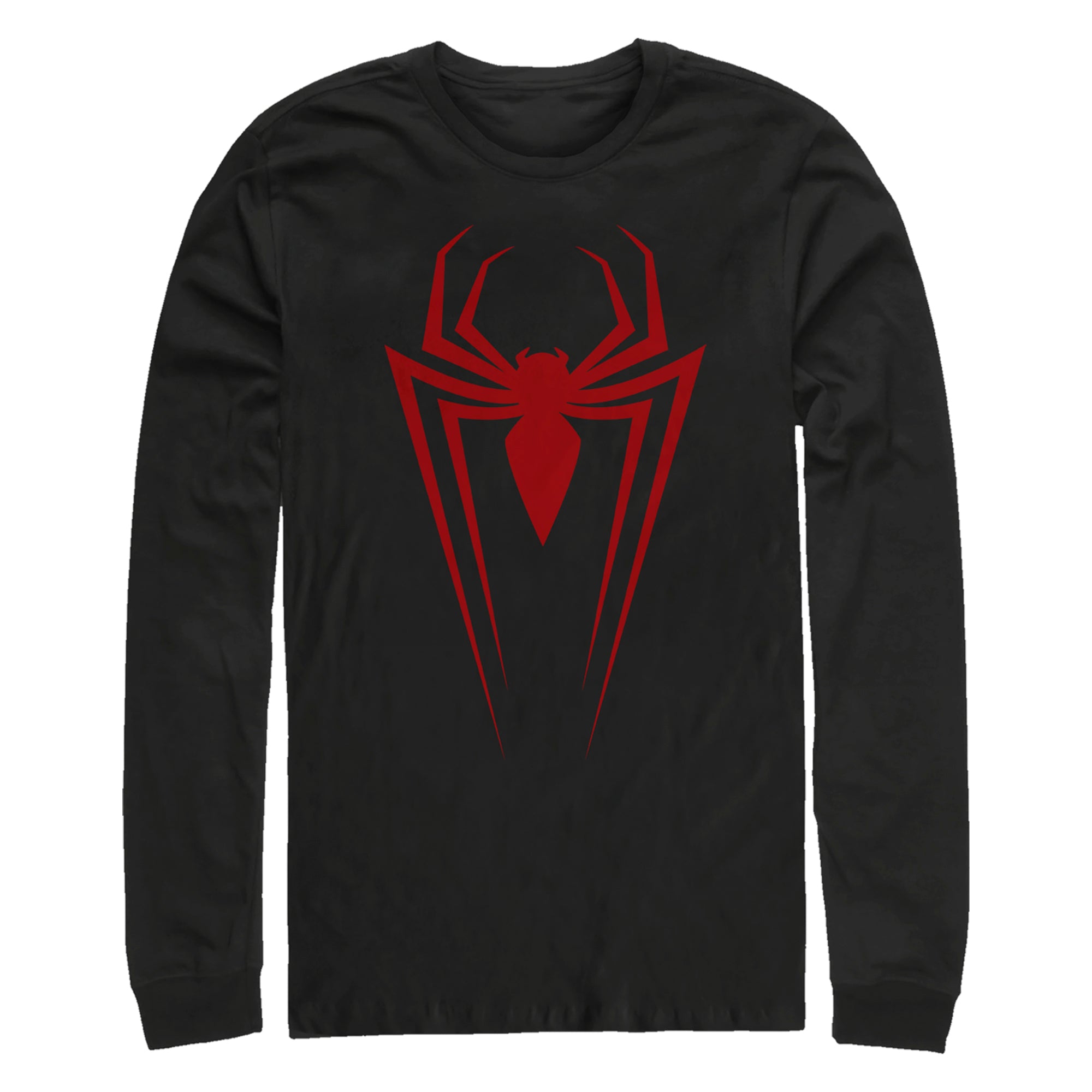 Marvel Long Spider Long Sleeve Mens T Shirt
