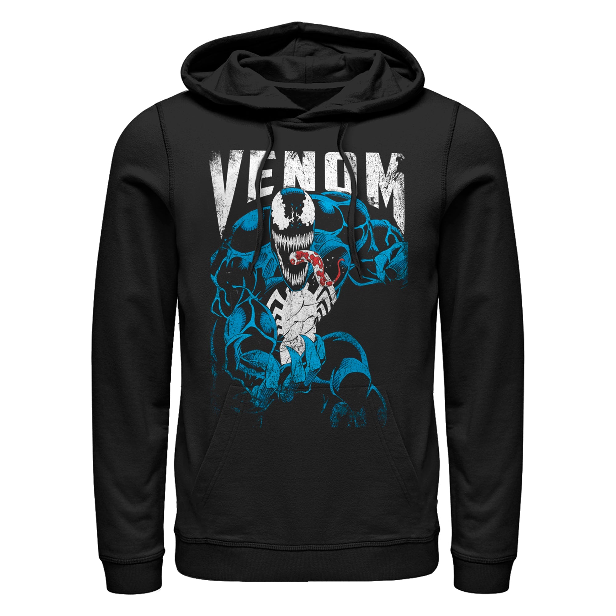 Marvel Venom Grunge Lightweight Mens Hoodie