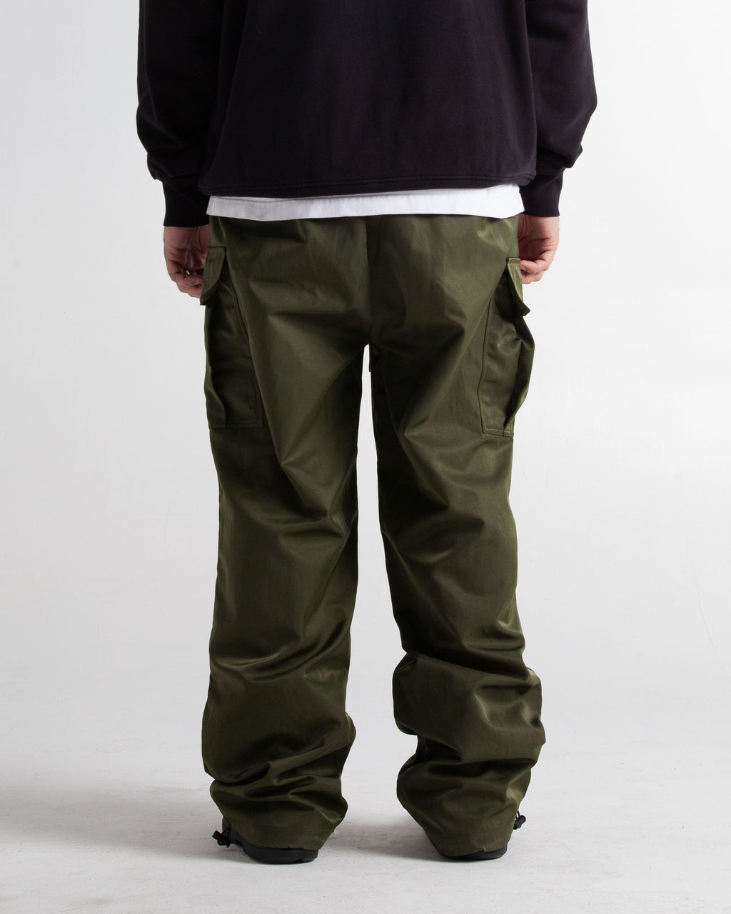 Nylon Cargo Pants