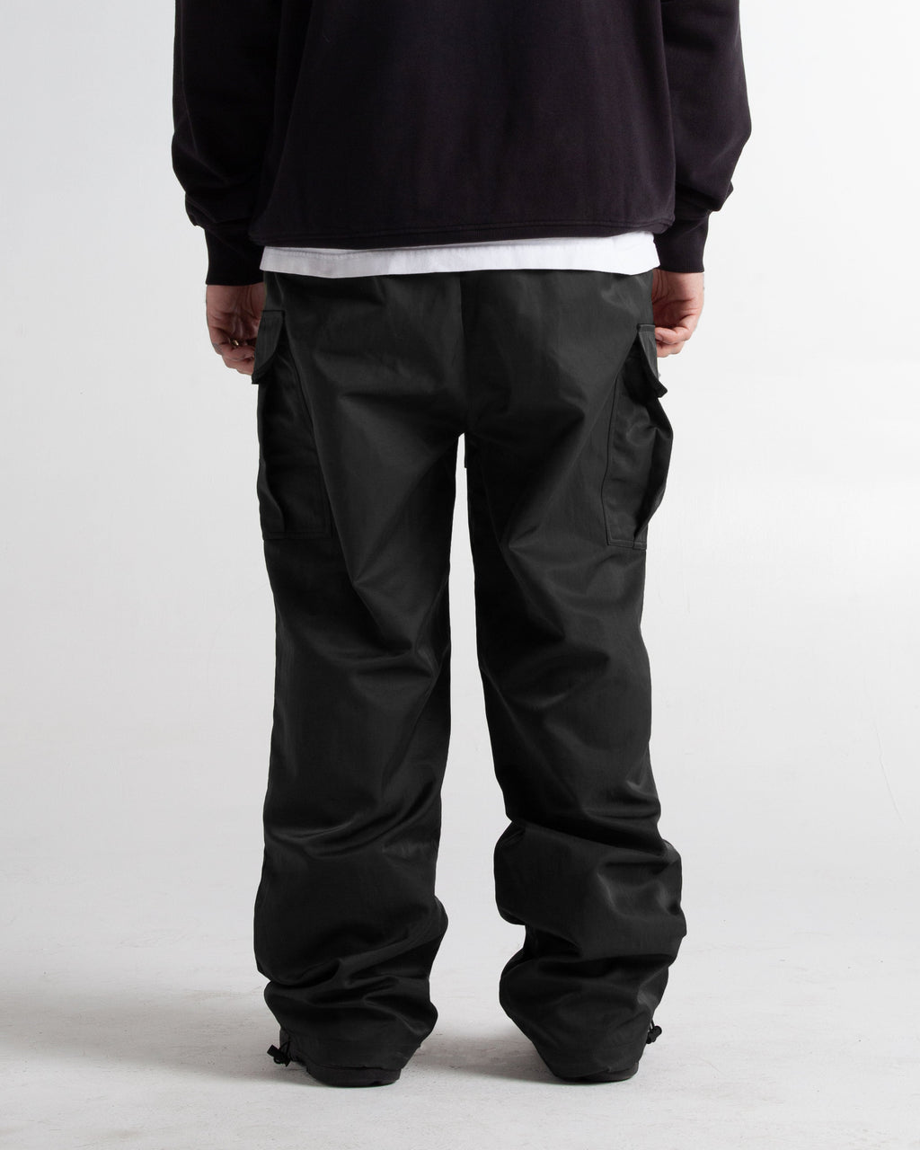 Nylon Cargo Pants