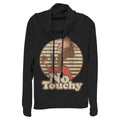 Pixar No Touchy Juniors Cowl Neck Sweatshirt