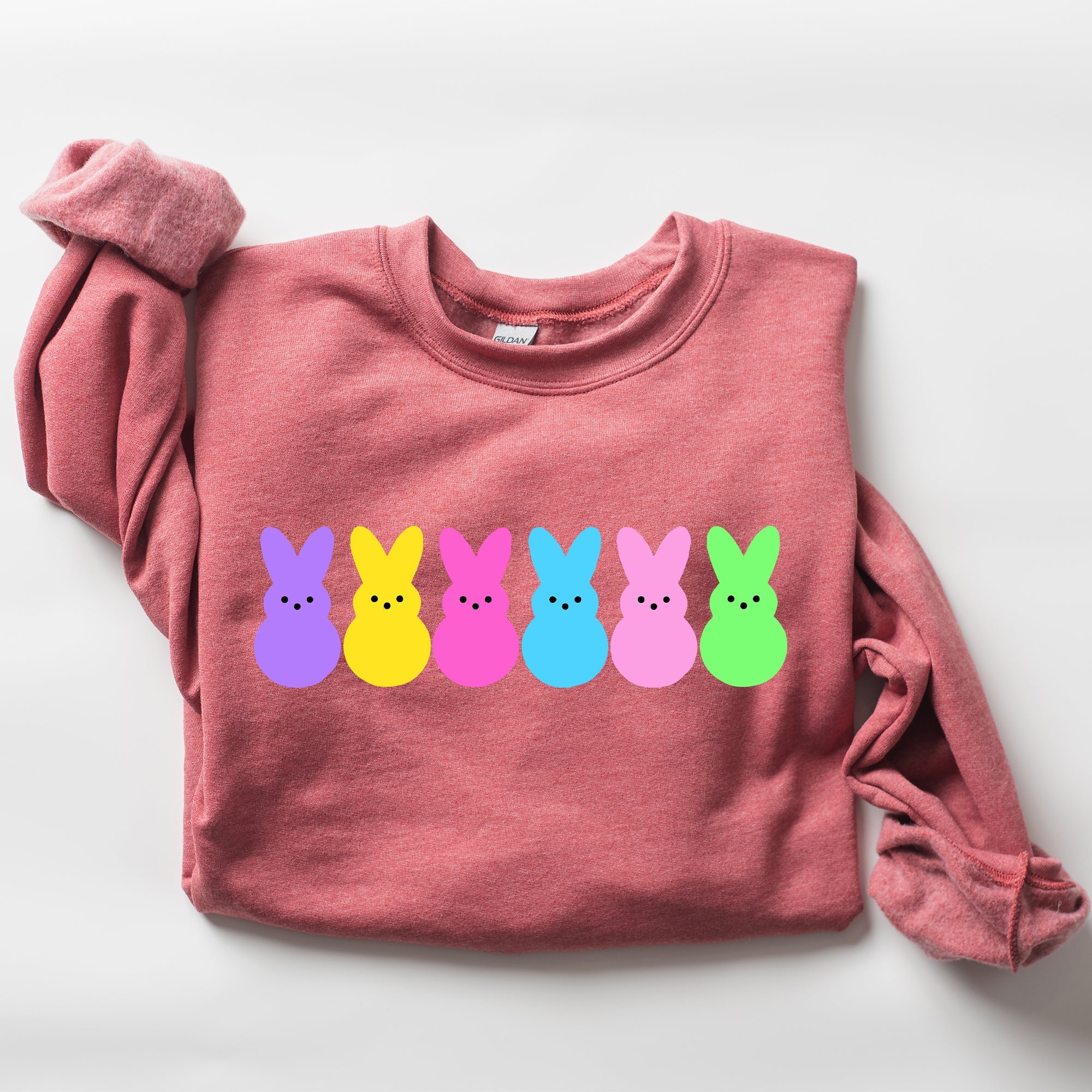 Retro Peeps, Easter Candy, Rabbit, Bunny Sweatshirt