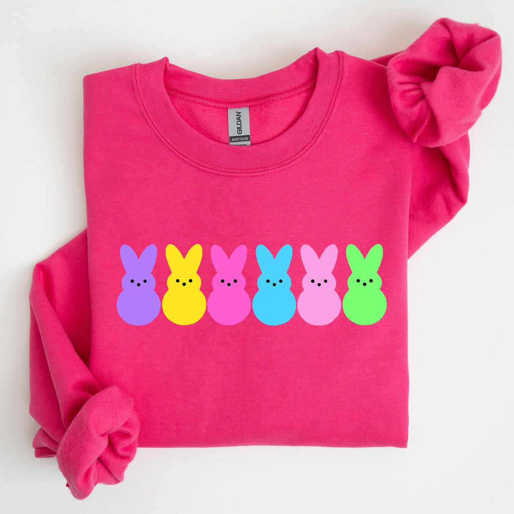 Retro Peeps, Easter Candy, Rabbit, Bunny Sweatshirt
