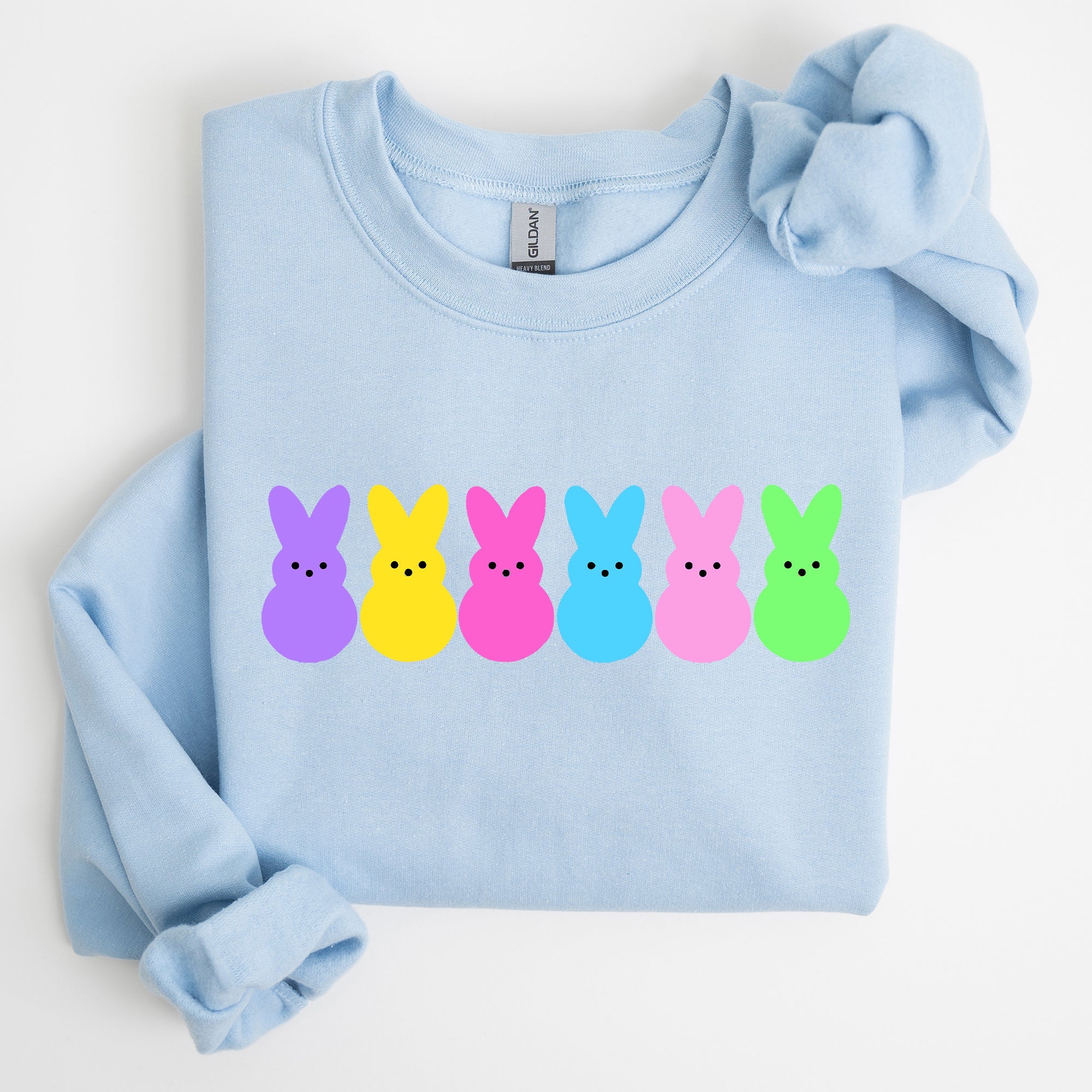 Retro Peeps, Easter Candy, Rabbit, Bunny Sweatshirt