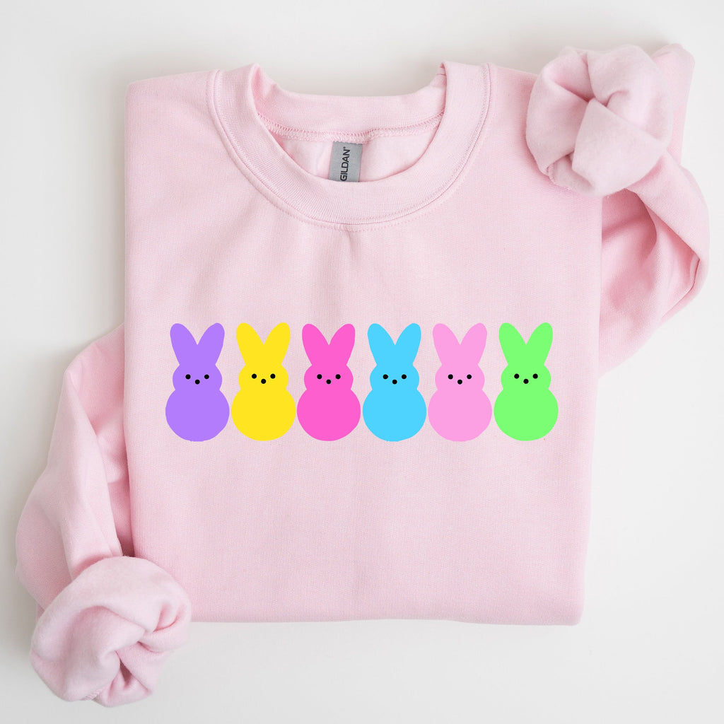 Retro Peeps, Easter Candy, Rabbit, Bunny Sweatshirt