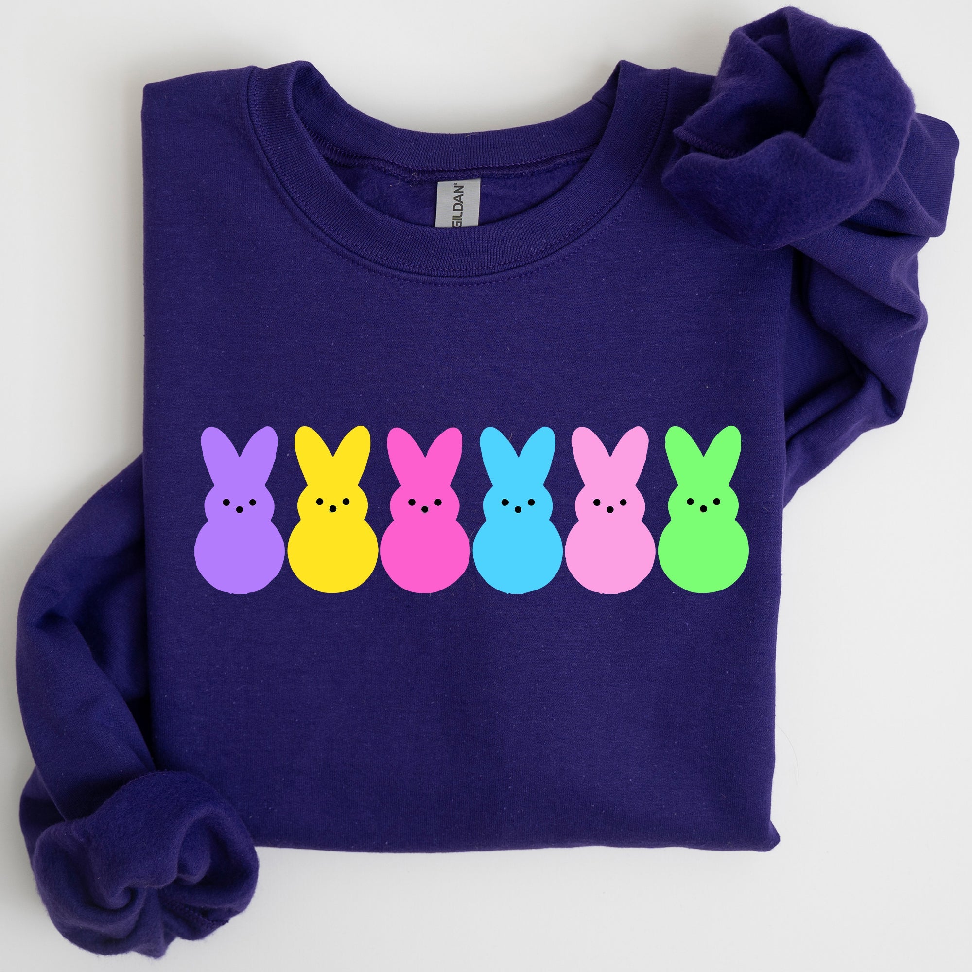 Retro Peeps, Easter Candy, Rabbit, Bunny Sweatshirt