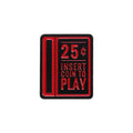 Vintage Arcade Game Enamel Pin Retro Brooch Lapel Badge