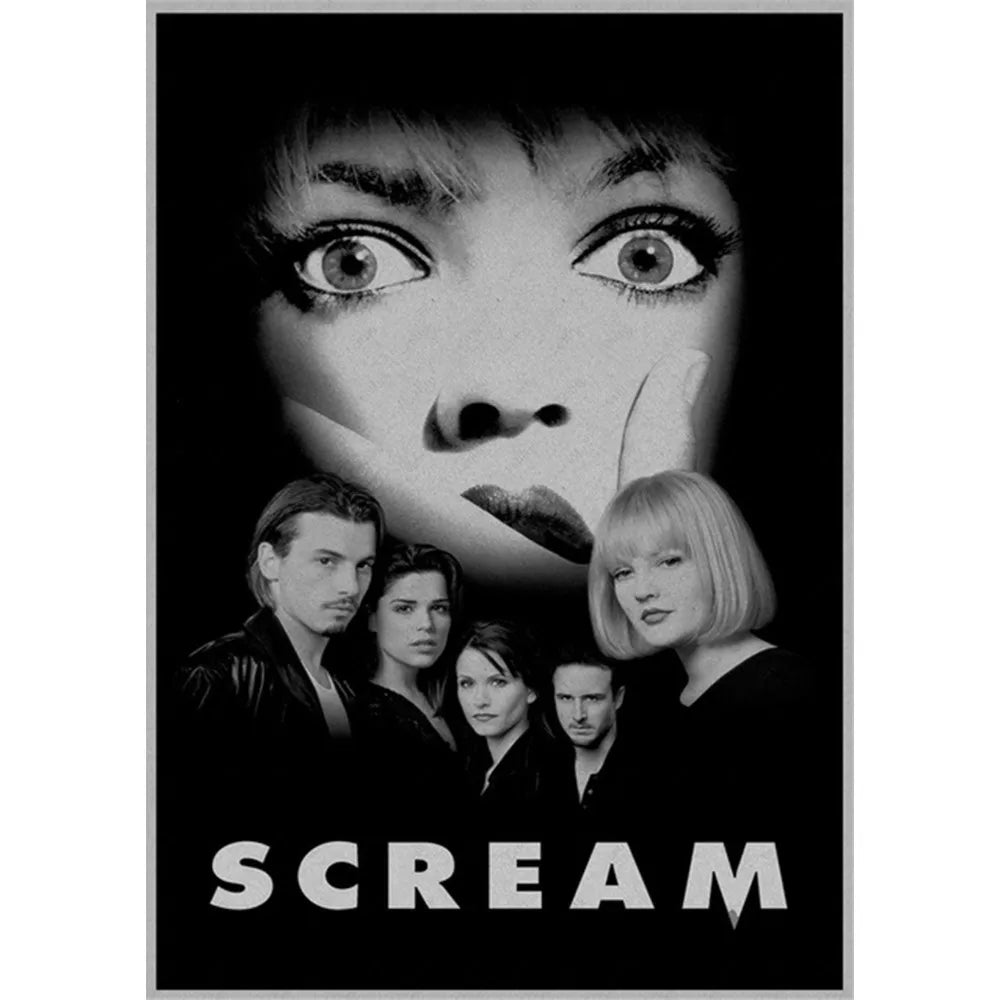 DecorBites™ Horror Movie Retro Poster Wall Art