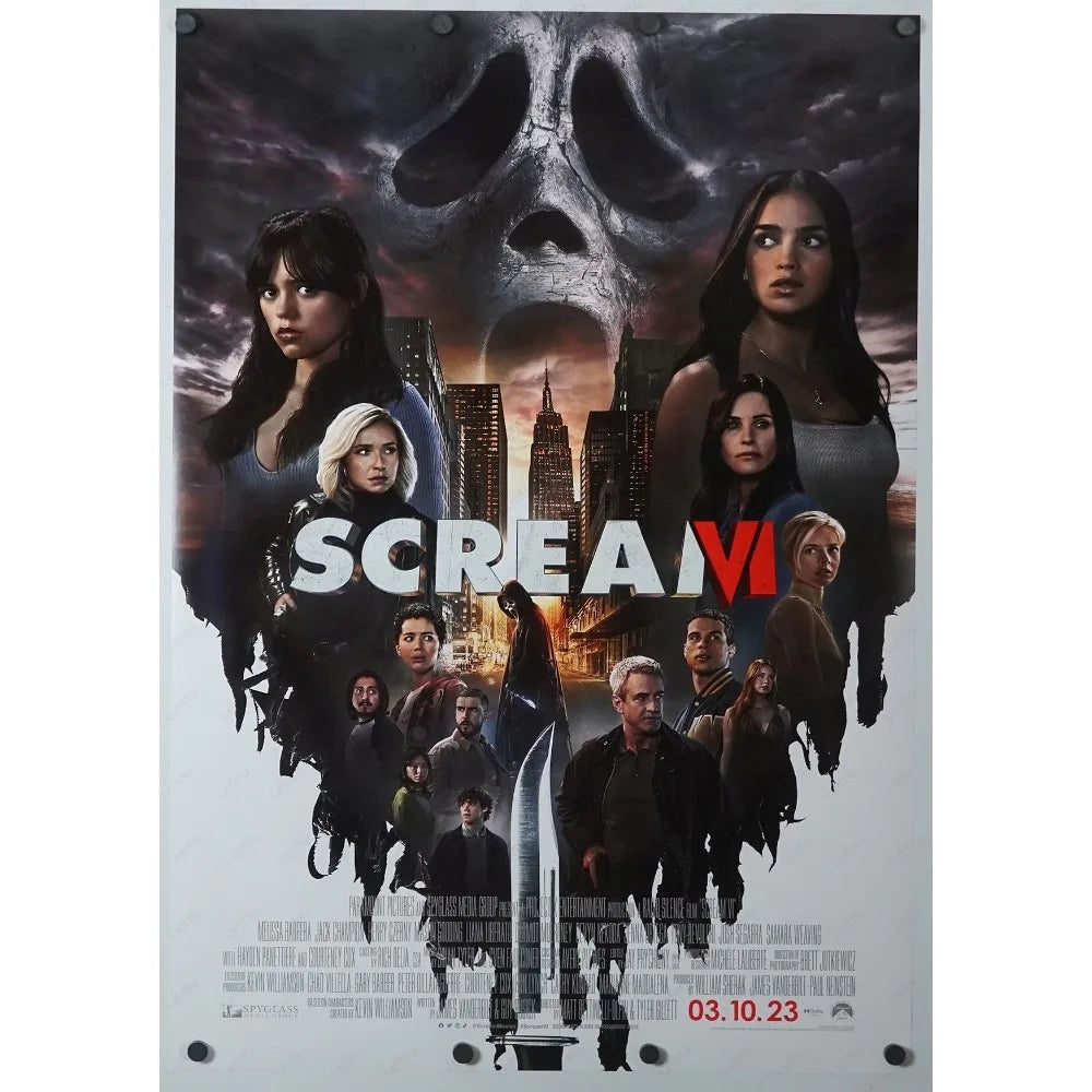 DecorBites™ Horror Movie Retro Poster Wall Art