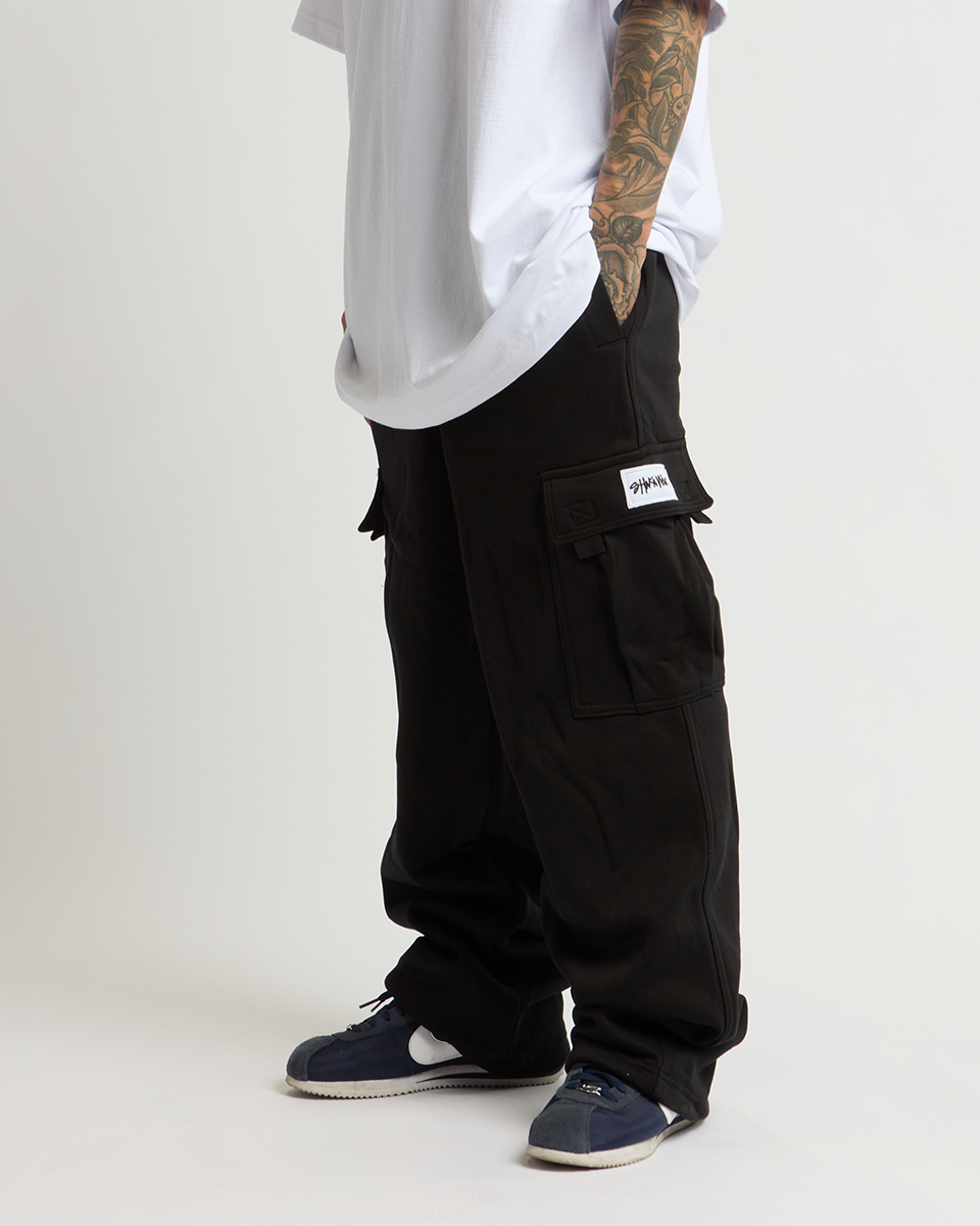 Heavy Fleece Cargo Pants
