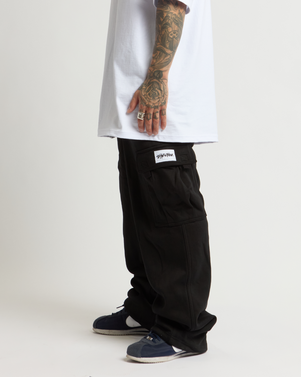 Heavy Fleece Cargo Pants