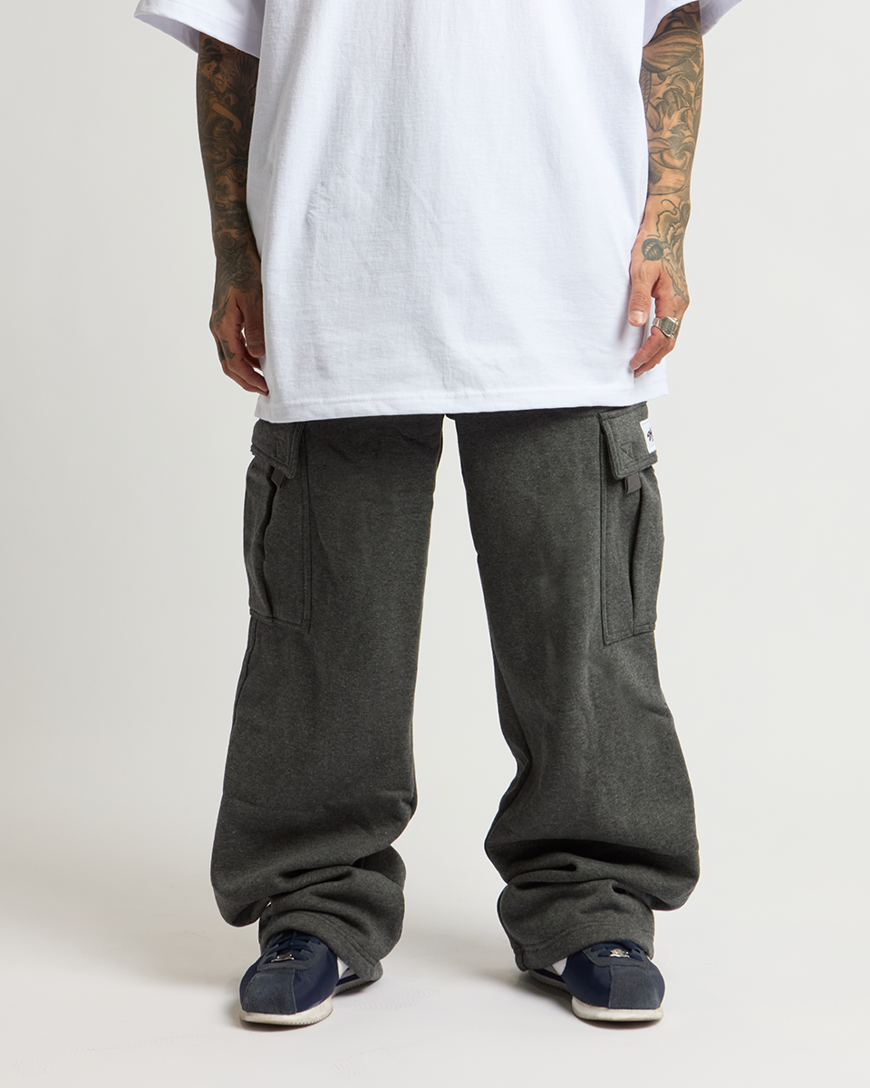Heavy Fleece Cargo Pants