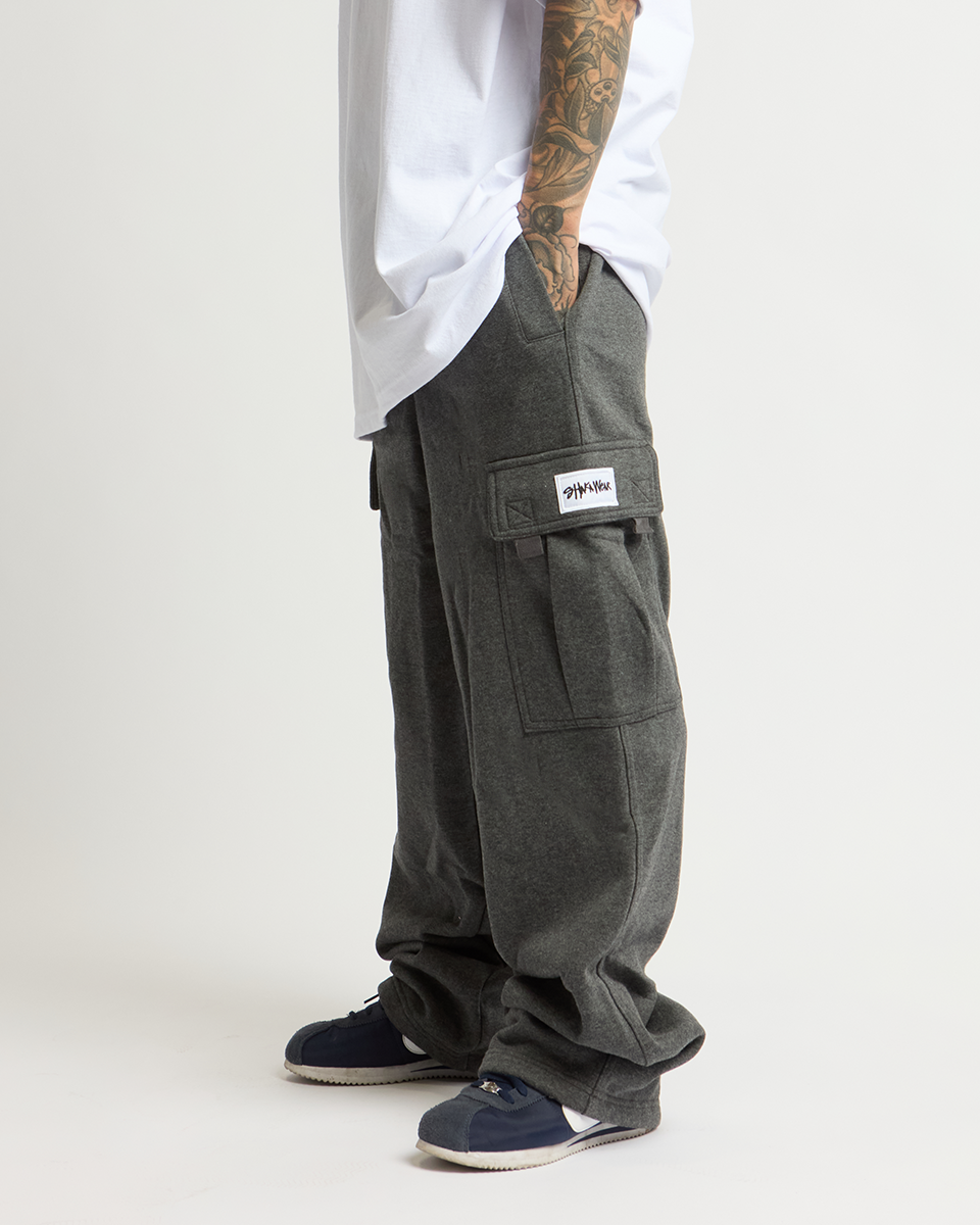 Heavy Fleece Cargo Pants