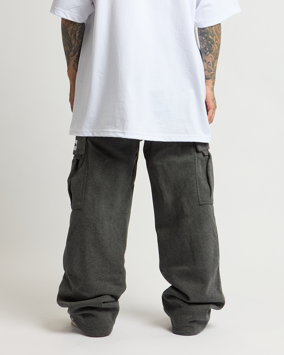 Heavy Fleece Cargo Pants