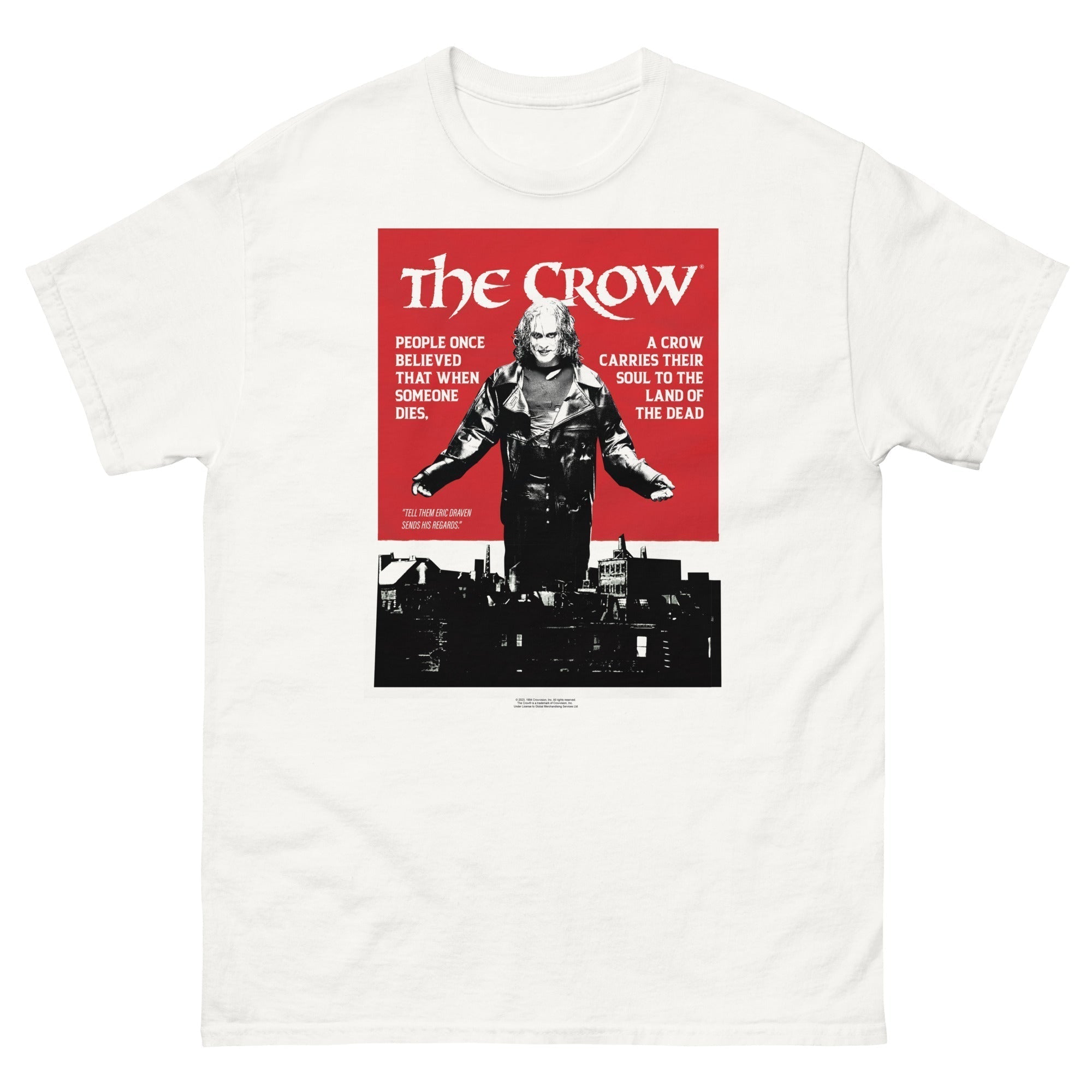 MerchMoment The Crow - Movie Poster T-Shirt [Apparel]
