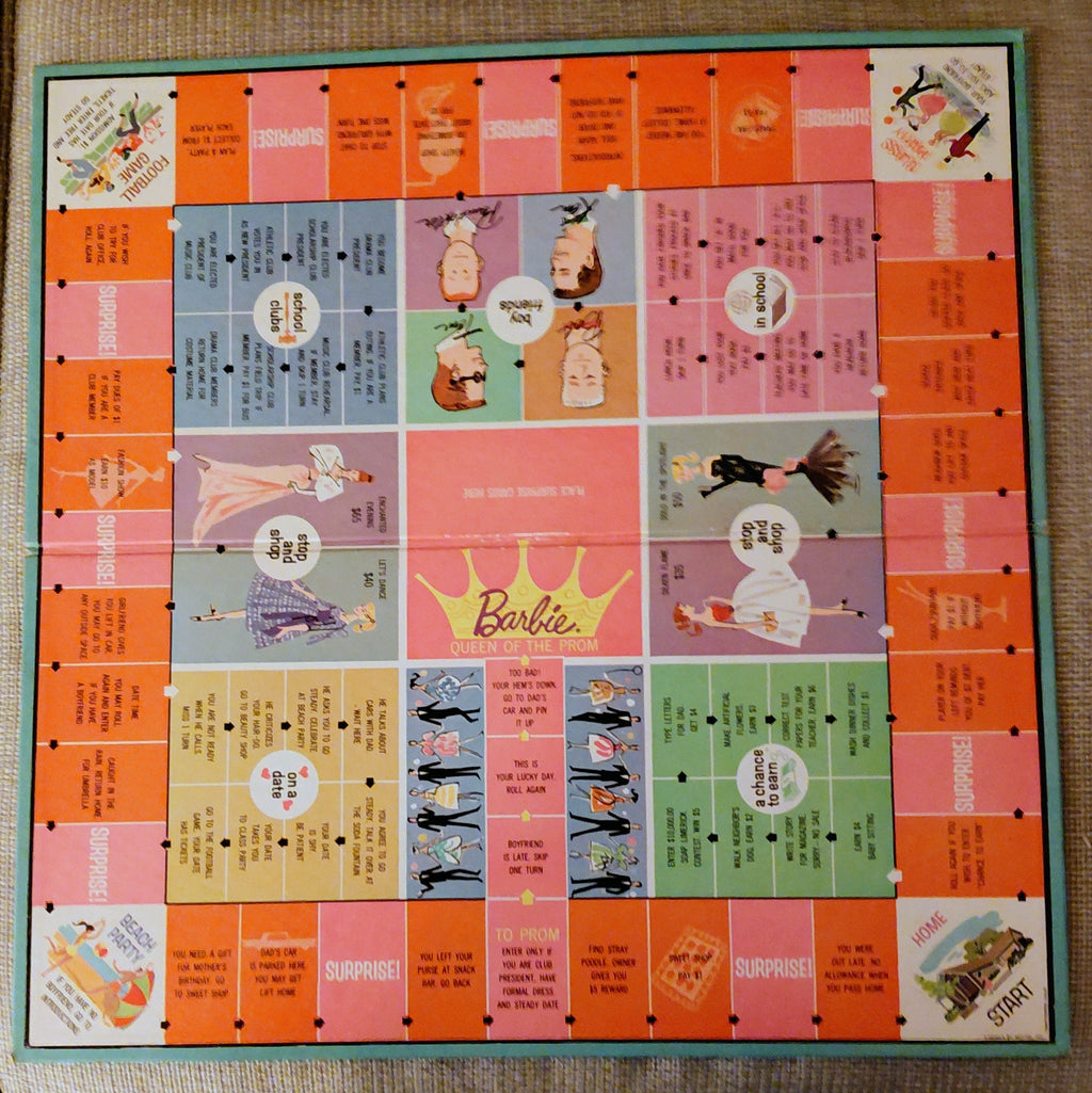 Barbie Board Game