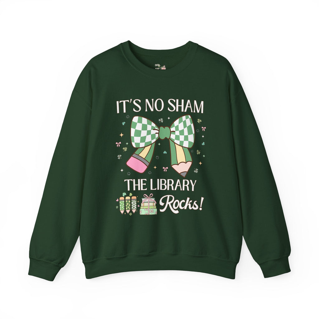 St Patricks Day Librarian Sweatshirt