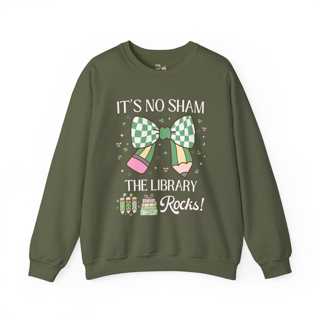 St Patricks Day Librarian Sweatshirt