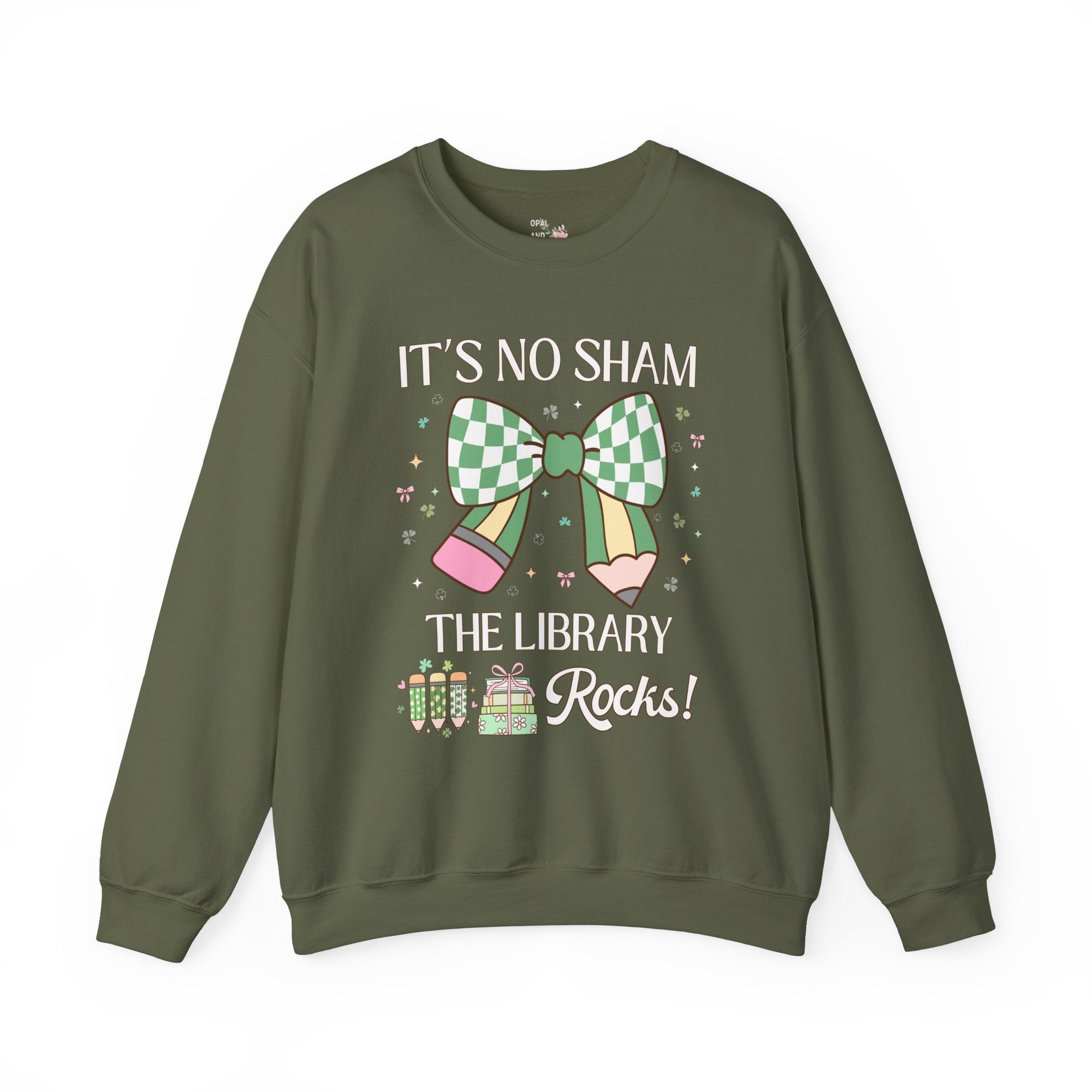 St Patricks Day Librarian Sweatshirt