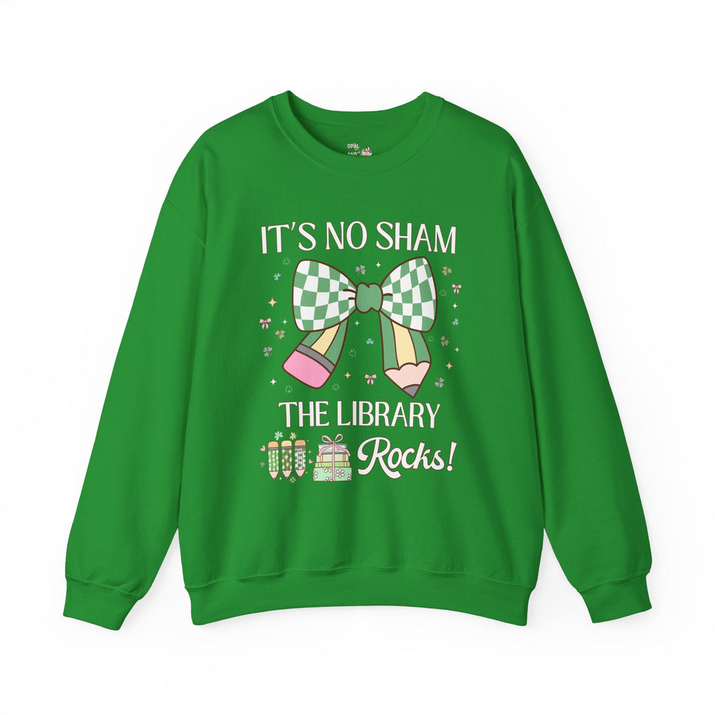 St Patricks Day Librarian Sweatshirt