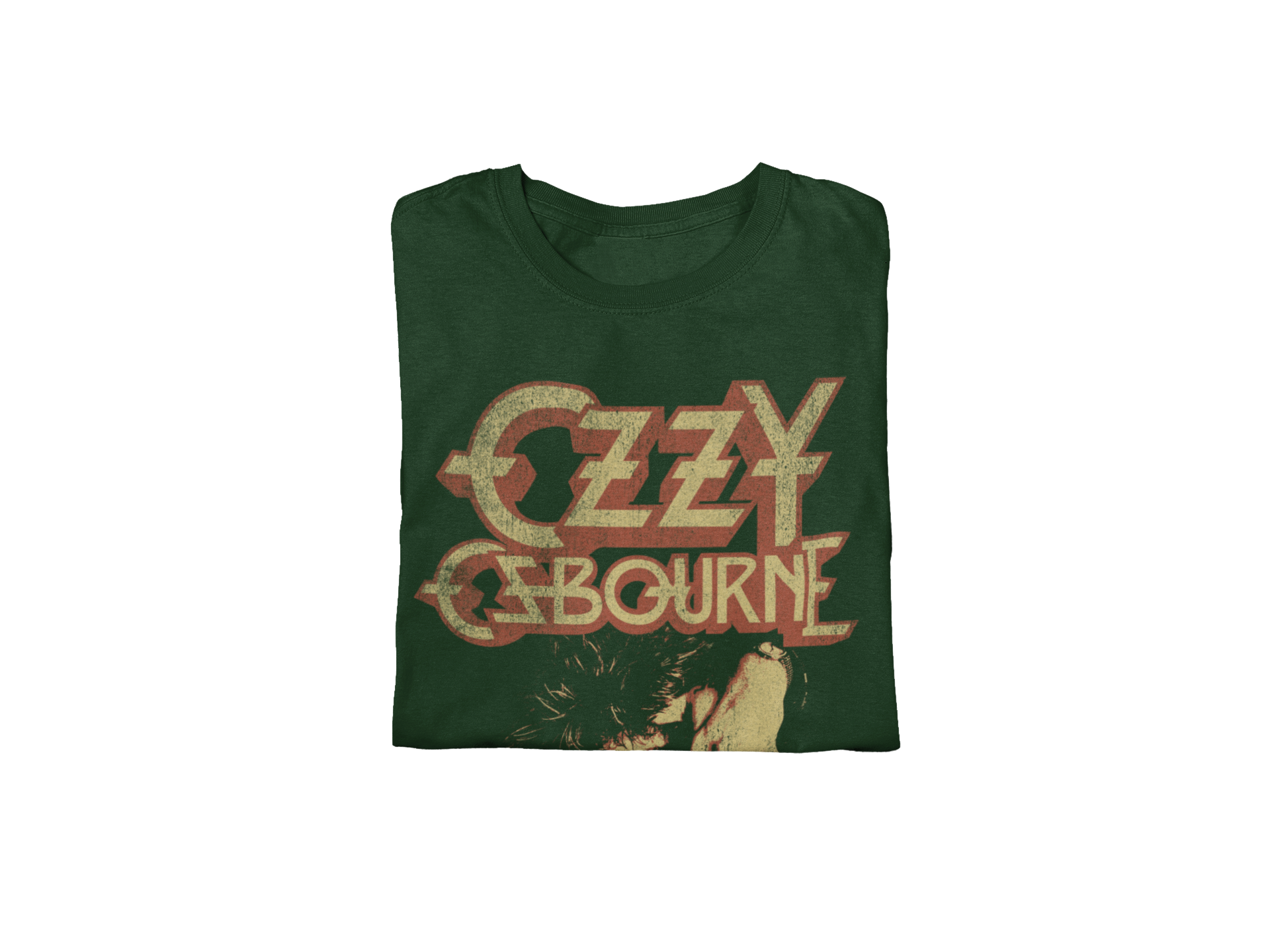 Stakes Ozzy Osbourne - Late 80s Vintage Ozzy Jumbo Print T-Shirt [Apparel]